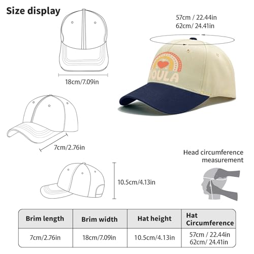 Doula Labour Birth Support Midwife Babys Catcher Sun hat Garde caps for Dad4