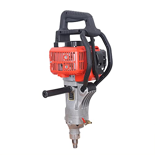 33Cc 2 Stroke Wet/Dry Diamond Core Drill Machine, Diamond Core Drill Rig, Stand And Drill Bits, Well Drilling Kit Concrete Rock Core Drilling, Diamond Concrete Drilling Boring #TOP2