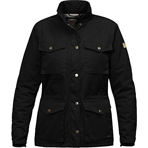 Fjällräven Damen Winterjacke Räven Winter Jacket W, Black, XL, 89645