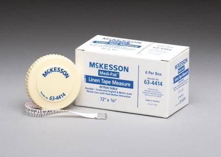 Mck14406700 - Mckesson Brand Medi-Pak Tape Measure 72 Inch Cloth Reusable #TOP12