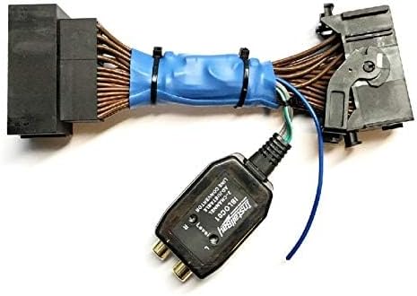 Add A Sub Bass Amplifier Adapter Interface w/Amp Remote Turn On Wire to Factory OEM Car Stereo Radio -Made for Some Dodge/Jeep/Ram: 2023-2024 1500/2500/3500 + More -No Factory Premium Amp Vehicles