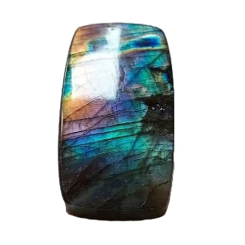 Pierre gemme labradorite naturelle 43mm pour fabriquer vos bijoux bohèmes et bagues DIY