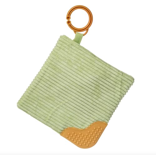 Image of Mary Meyer Crinkle Teether Toy with Baby Paper and Squeaker, 6 x 6-Inches, Hetty Highland Cow