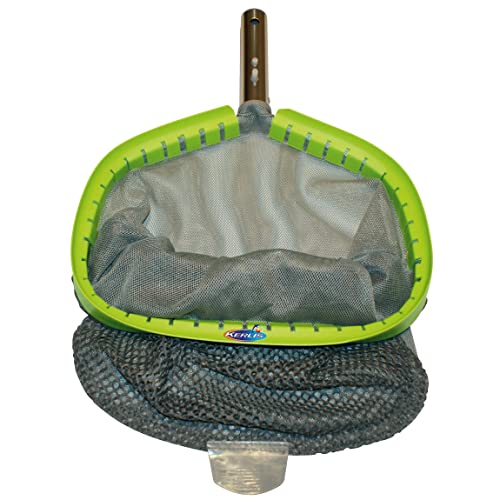 Épuisette de fond de piscine Kerlis Mini XPRO avec filet à mailles fines résistant