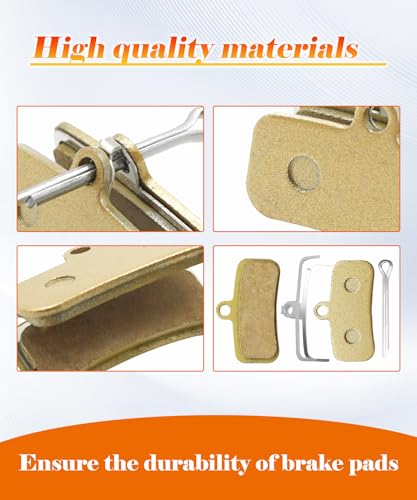 Image of 4 Pcs Front & Rear Disc Brake Pads Fits for Sur Ron Light Bee X and S,for Talaria Sting MX3 R /MX4,for Segway X160 X260 Electric Dirt Bike Replacement Parts