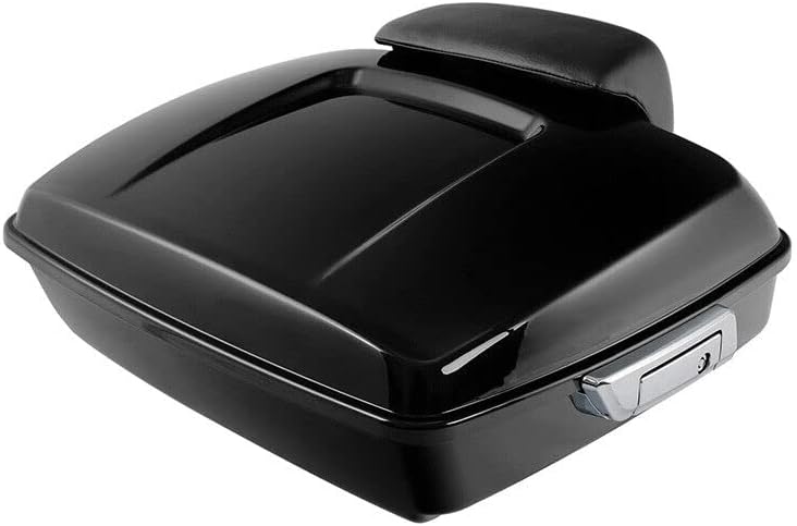 Miniatura 3 de TCMT - Cojín de respaldo para maleta de motocicleta con montaje de dos plazas, compatible con Harley Touring 2014-2025 CVO Road King Road Glide