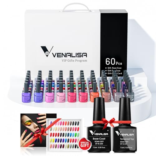 Kit Set 62 Pzas Esmalte Gel Uñas 7.5ml DIY Manicura
