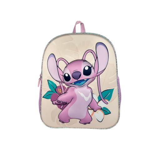 Idée cadeau anniversaire Lilo et Stitch avec ce sac à dos Angel Disney 3D relief