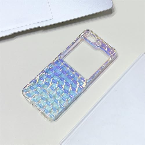 Coque Samsung Z Flip 5 4 3 Transparente Violette Dégradé - 2