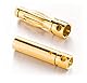 10 Paar (20 Stück) 4mm 4 mm 4.0mm 4,0mm Goldkontaktstecker Steckverbinder Goldstecker Stecker Buchse inkl. Polyolefine Schrumpfschlauch für Lipo Akku ESC von Mr.Stecker Modellbau®