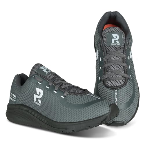 Tênis Masculino Prospect Speed Esportivo Leve Confortável Caminhada Academia Corrida (Cinza, BR, Adu