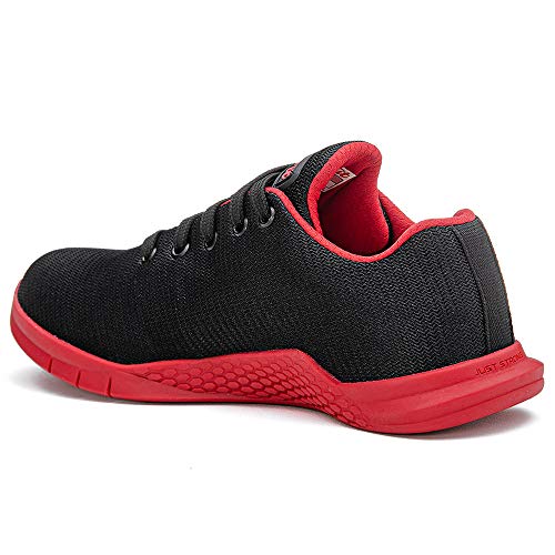 BOTA DE TREINO ROCK FIT PRESS EM COURO PRETO (36)