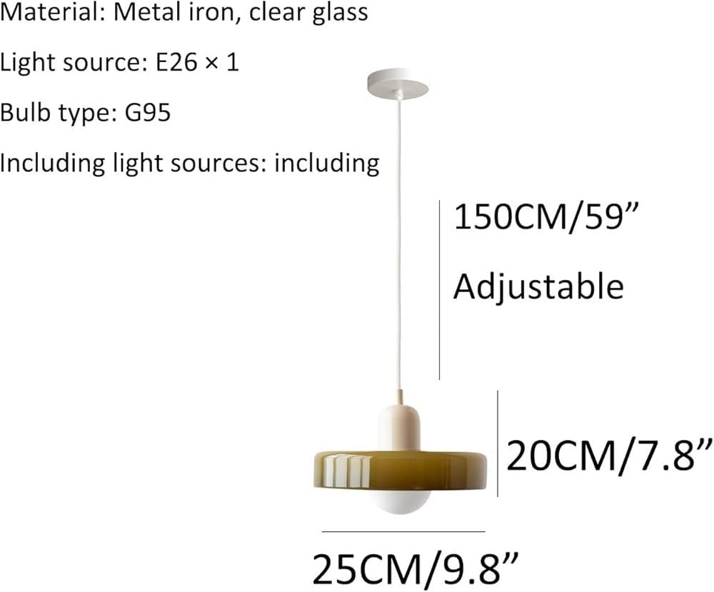Nowoczesna lampa wisząca ze szkła mlecznego zielonego, metalowa lampa wisząca w stylu vintage z podstawą E27, Nordic Żelazo Wyspa Kuchnia, Farma, Jadalnia, Kamera