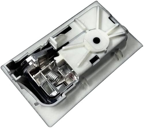 Miniatura 4 de HUYILUN0104 1 par de manija interior de puerta de fibra de carbono compatible con Ford F150 2009-2014