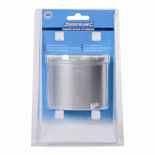 Silverline 330694 Tungsten Carbide Grit Holesaw 83 mm, White - Image 2