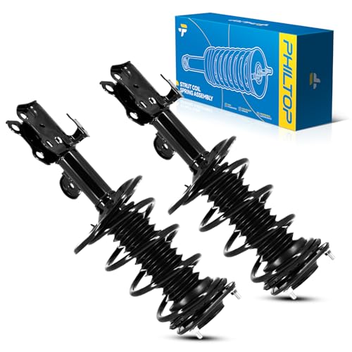 Image of PHILTOP Front Complete Struts Assembly with Coil Spring For 2011-2016 Scion tC 172682 /172683-Quick Loaded Suspension