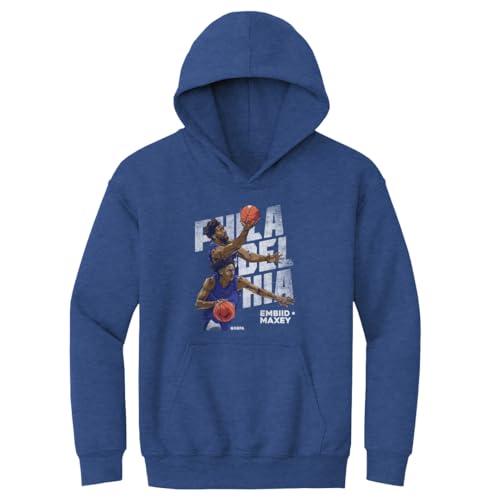 500 LEVEL Joel Embiid Kids Hoodie - Joel Embiid & Tyrese Maxey Philadelphia Duo