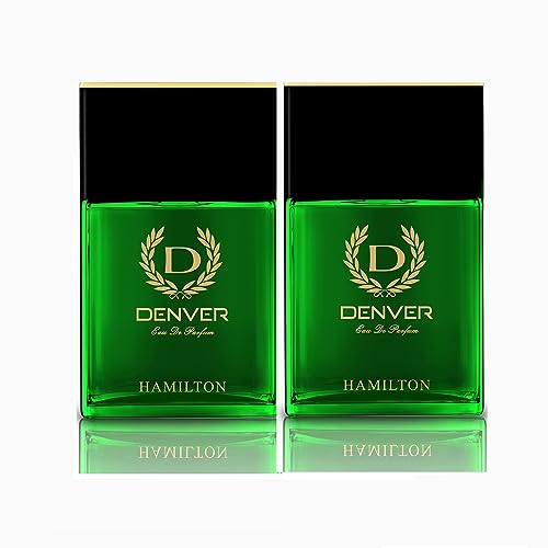 Image of DENVER Hamilton Perfume For Men - 70ML, Pack of 2|Premium & Long Lasting Perfume| Eau de Parfum