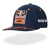 Red Bull KTM New Era Official Teamline Flatcap Unisex One Size - Original Merchandise, azul, Talla única