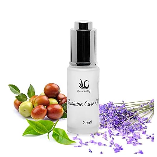 Ifune Yoni Oil, Naturally Scented Oils for Women, Essential Oil Feminine Hygiene, Goddess Arousal Essence, Feminine Care, Blend with Peppermint Lavender Jojoba Tea Tree Oil 25ml/0.85oz