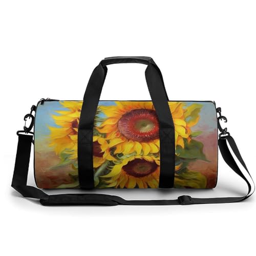 Sac de voyage grande capacité Tournesol | Fini le manque de place au yoga