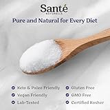 Sante Naturelle French Fine Ground Sea Salt Shaker - 8 oz. Salt From the Celtic Sea, Unrefined French Sea Salt Organic, Rich in 82+ Minerals Celtic Salt, 100% Natural & Hand Harvested - Image 6