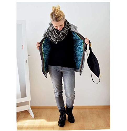 Kibadoo Schnittmuster Cara - Legere Blouson Jacke Damen Gr. 32-48