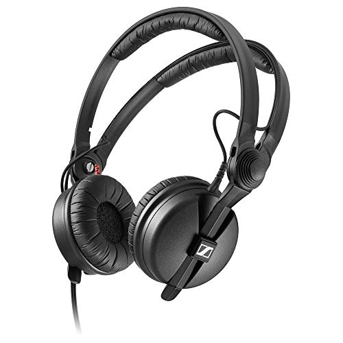 Image of Sennheiser HD 25 Monitor Headphones with Headphone Case & Padded Holder Bundle