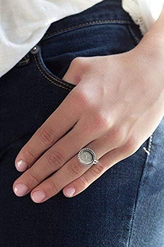 The Personal Exchange Nautical Rope Monogram Sterling Silver Ring - Image 2