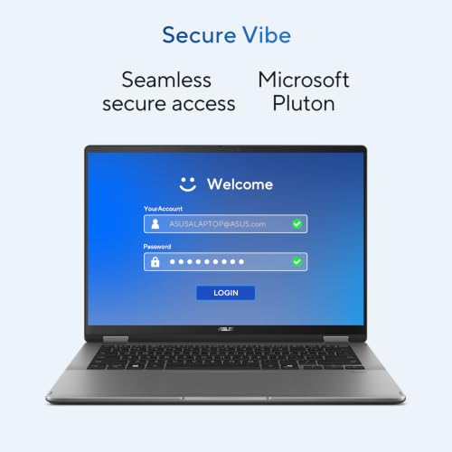 Image of ASUS Vivobook 14 Flip (2026),Intel Core Ultra 5 226V,Intel Arc iGPU,16GB RAM,512GB SSD,OLED,14 inch(35.5 cm),Windows 11,M365 Basic(1Y),Office 2024,Matte Gray,1.57 Kg,TP3407SA-SG183WS,AI Laptop