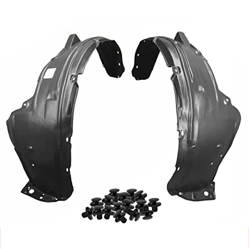Parts N Go Fender Liner Set w/Clips For 2012-2016 CR-V Front Driver & Passenger Side Left Right HO1248147 HO1249147 74150T0AA00 74100T0AA00