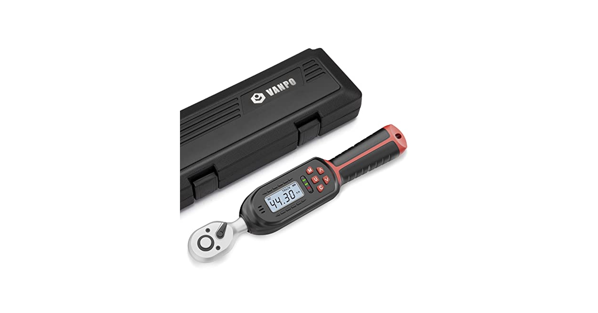 ponta様　5/2 ① VANPO 3/8 Inch Digital Torque Wrench with Preset Values, 2.2
