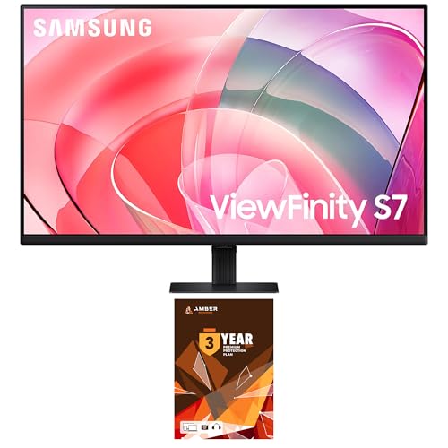 Image of Samsung LS37D700EANXZA 37 Inch ViewFinity 4K UHD HDR10 High Resolution Monitor with 3 Year Amber Protection Plan (2025)