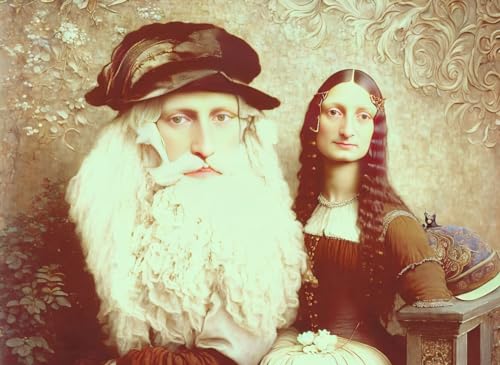 Affiches sur toile Mona Lisa sans cadre pour remplacer les posters en papier