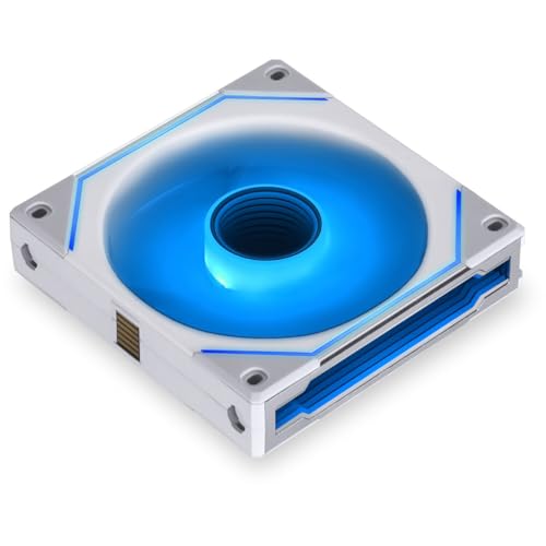 Lian-Li UNI FAN SL-Infinity ARGB PWM Case Fan - White, 120mm