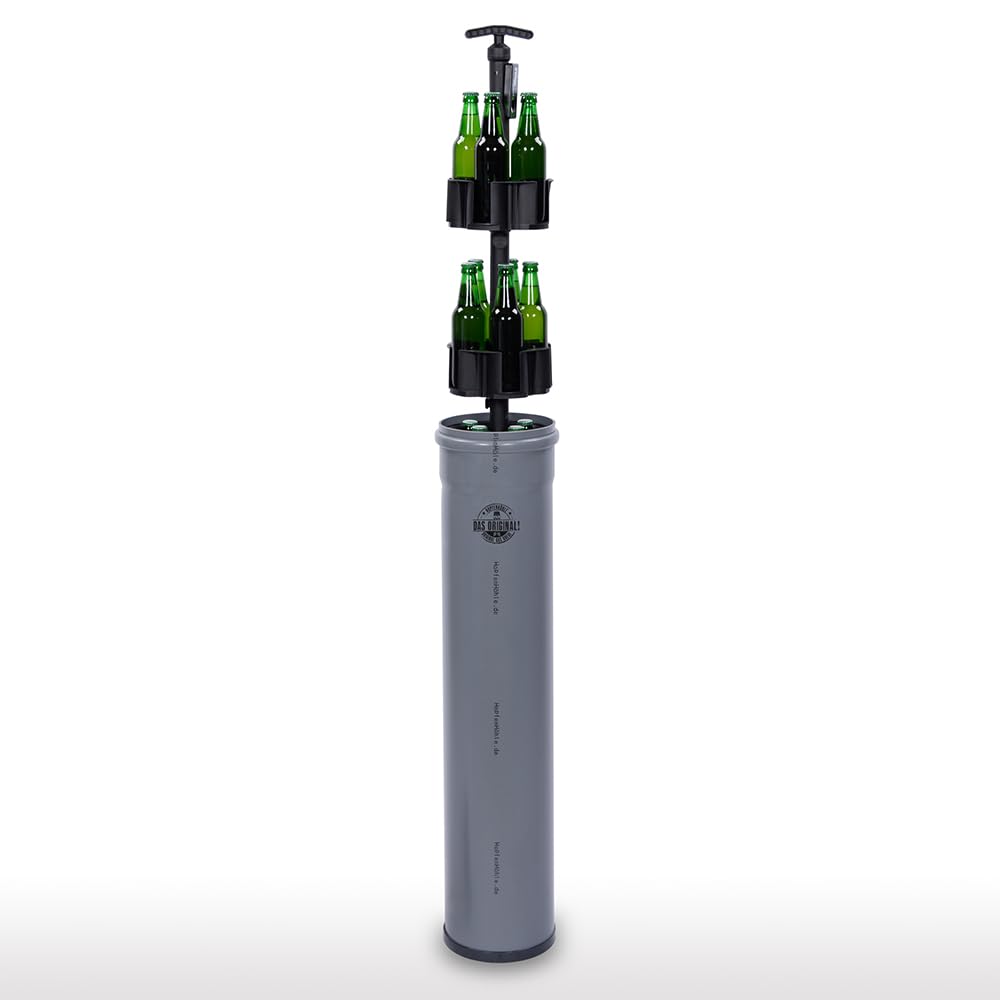 Hopfenhöhle Lift - Das Original! I Automatisches Hebesystem I Flexible Kapazität für bis zu 15 Getränke (0,33/0,5 l) I Erdkühlung | Einfache Installation I Wetterfeste Konstruktion
