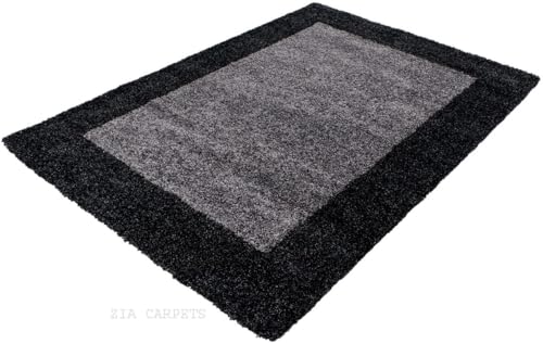 Image of zia carpets Cozy Soft Shaggy Non Slip Carpet for Home Decor Aesthetic Rugs with 2.5 inch Thikness Size 3x5 feet