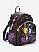 Loungefly Disney Sleeping Beauty Maleficent Floral Mini Backpack PURPLE NONE