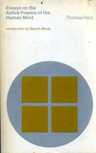 Essays on the Active Powers of the Human Mind 0262680130 Book Cover
