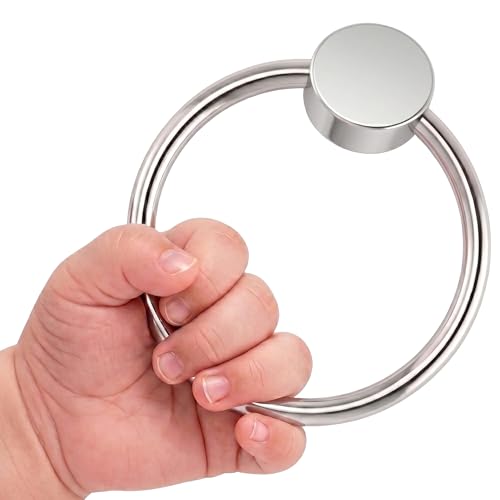 Image of Baby Teether Rattle Ring for Boy and Girl, 925 Sterling Silver, Newborn Gifts for Babies 0-12 Months, Non-Tarnishing, Beautiful Box Packaging, Custom Engraving Available