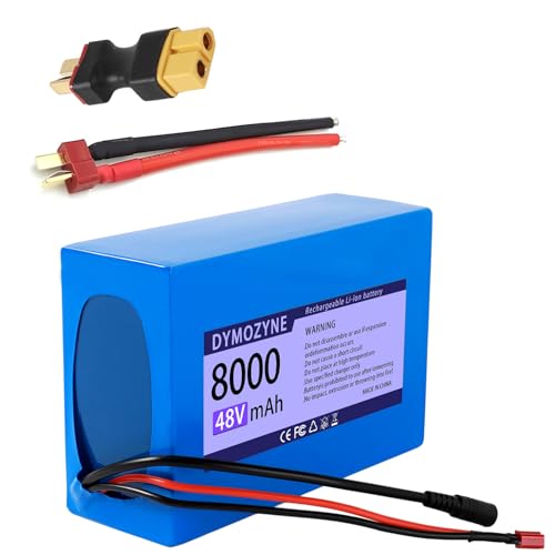 DYMOZYNE 48V 8Ah Lithium Battery for Electric Bicycles