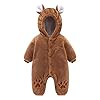 Babykleertjes Romper Winter Uitje Romper Kruipen Katoen Romper Hooded Jumpsuit Pasgeboren Outfit Voor Meisjes Jongens 9…