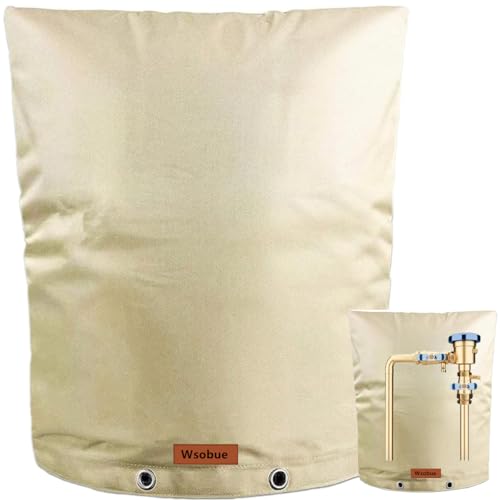 Wsobue Insulated Backflow Covers,Outdside Pipe Insulation Cover(5°F)