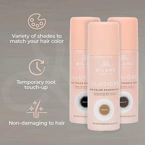 Milano Illusions Spray en Polvo para Color de Cabello miniatura 3