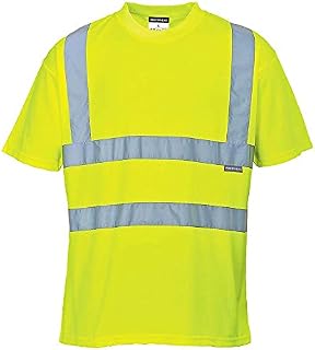 Portwest Hi-Vis T-Shirt, Size: 4XL, Colour: Yellow, S478YER4XL