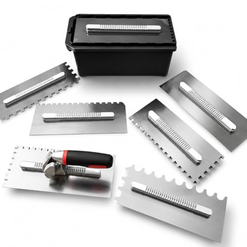 Coffret Peignes Professionnels pour Carreleurs – Kit Complet avec Manche Ergonomique