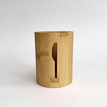 حامل معالق وأدوات مطبخ خشبي أنيق من Next Store لتخزين وتنظيم الملاعق والشوك والسكاكين، تصميم عصري متين للمطبخ والسفرة، جودة عالية وسهل التنظيف