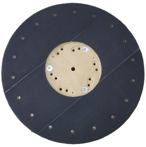Generic - 17" Diamond Disc Holder/Pad Driver with Hook Fastener. Made with Malish TUFF-Block® Components.