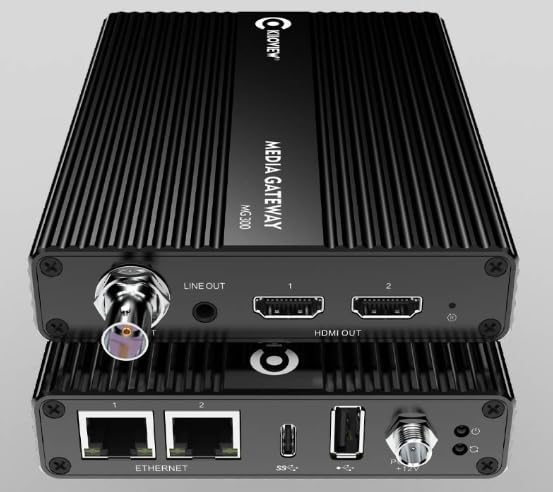 KiloviewMG300 V2 4K NDI-HX/SRT/RTSP/HLS to SDI/HDMI Decoder