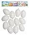 Produktbild IID S8784W2 - Kunststoffeier, 12er Pack, Größe 6 cm, Weiß, Eier, Ostern, Basteln, Dekoration, Osterei, Osterhase, Nest